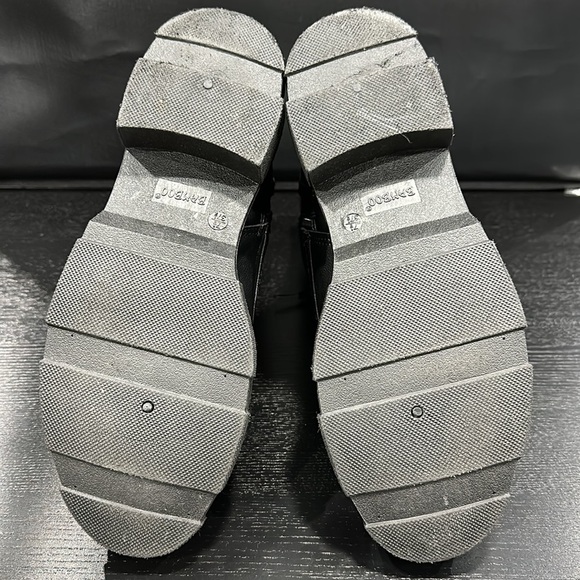 Bamboo Black Lace-Up Boots - 7.5 - Picture 7 of 7